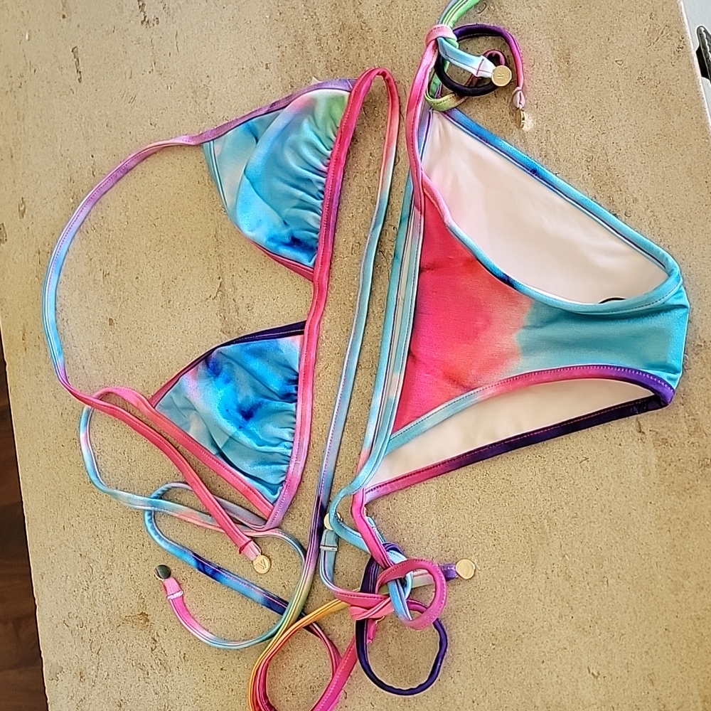 Tye dye 2 piece swim